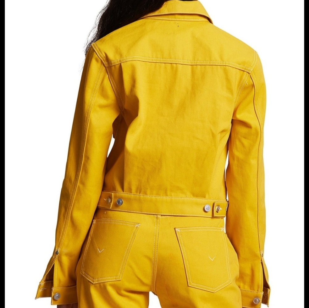 HUDSON Jeans Lola Shrunken Trucker Jacket.… - Picture 2 of 9